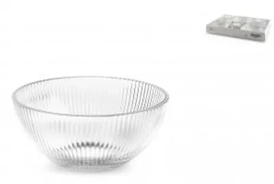 Zdjęcie produktu dla Zestaw 6 szklanek "Ciotoline Epoque" z przezroczystego szkła, wysokość 12,6 cm