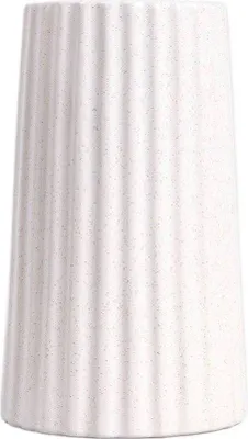 Zdjęcie produktu dla HOMLA Wazon NOVO ceramiczny ryflowany ercu 11,5x19,5 cm