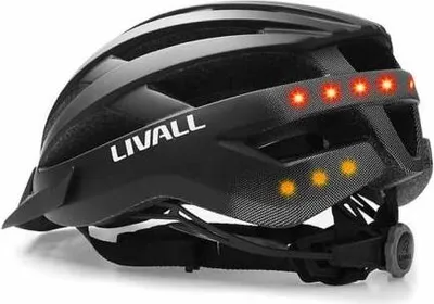 Produktbild von Livall Fahrradhelm MT1, schwarz/anthra, M 54-58