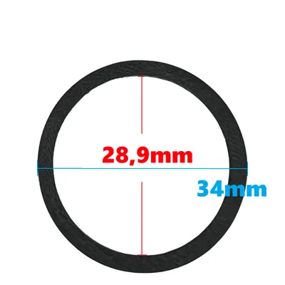 Produktbild von A-Head Fahrrad Gabel Spacer 2mm 1 1/8'' UD Carbon