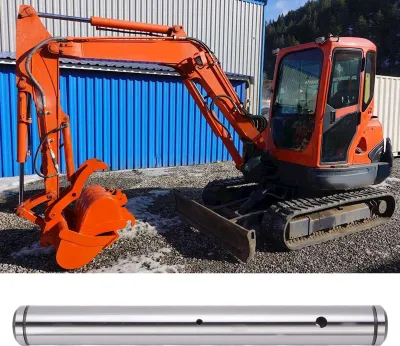 Obrázek produktu pro Hlavní palcový čep 77700-00482, průměr 40 mm, délka 356 mm, lopata bagru, náhrada za Kubota KX121 KX91 KX71