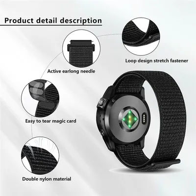 Produktbild von Armband für Samsung Galaxy Watch 3/1/Gear2/S3 Strap Watchband Nylon 22mm