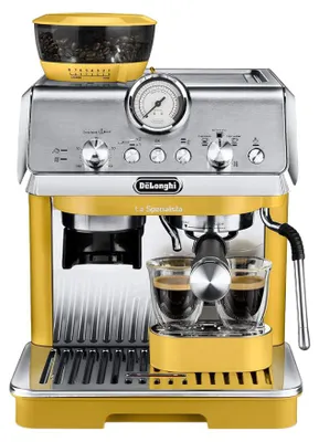 Zdjęcie produktu dla Ekspres do kawy DeLonghi La Specialista Arte Evo EC9155.YE - żółty