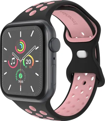Immagine prodotto di Watch SE - 40 mm, Watch SE 2023 - 40 mm, Watch SE 2022 - 40 mm, Watch 9 - 41 mm, Watch 8 - 41 mm, Watch 7 - 41 mm, Watch 6 - 40 mm, Watch 5 - 40 mm, Watch 4 - 40 mm, Watch 41 mm, Watch 40 mm, Watch 3 - 38 mm, Watch 38 mm, Watch 2 - 38 mm, Watch 1 - 38 mm, Watch 10 - 42 mm Cinturino: imoshion Sport+ Band
