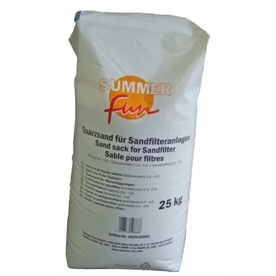 Immagine prodotto di Sabbia filtrante Summer Fun 25 kg