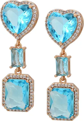 Image de Boucles d'oreilles Joella pour femmes - or, taille unique