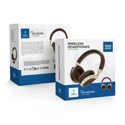 Image de BLUE STAR BH06 casque d'écoute marron
