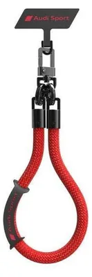 Produktbild von Audi Universal-Telefon-Schlüsselband 28Cm 10Mm Rot/Rot Aus-Hsl10-Rsq/D1-Rd