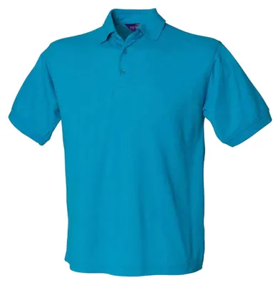 Obrázok produktu pre Henbury – Pánske polo tričko „65/35 Classic“, Piqué LT5766 (XL) (tyrkysové)