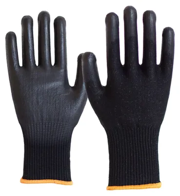 Produktbild von NITRAS CUT F, Schnittschutzhandschuhe, schwarz, EN 388 Spezialgarn | Packung (10 Paare)