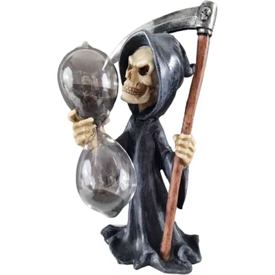 Produktbild von Lustiger Grim Reaper mit Sanduhr
