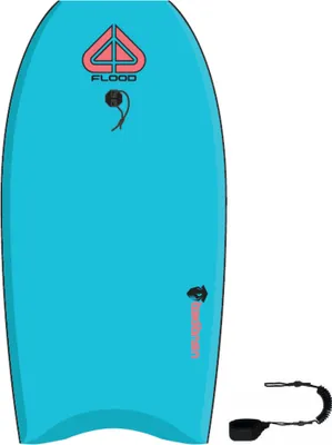Image de FLOOD Bodyboard Usurper 33 Helblau Rot