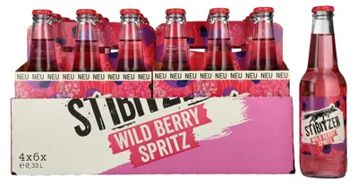 Produktbild von Stibitzer Wild Berry Spritz 5,5% Vol. 4x6x0,33l