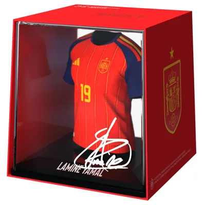 Image de Espagne, Lamine Yamal, mini-t-shirt avec figurine