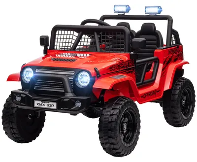 Obrázek produktu pro Dětské elektrické autíčko AIYAPLAY, terénní vozidlo s dálkovým ovládáním 2,4 GHz, rychlost 3–5 km/h