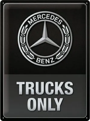 Obrázek produktu pro Nostalgic-Art - Plechová cedule 30 x 40 cm - Daimler Truck - Pouze nákladní automobily