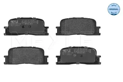 Produktbild von MEYLE 025 237 0215/W Bremsbeläge Hinten für TOYOTA Camry Limousine (V3)