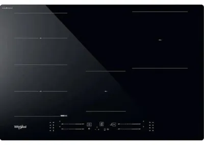 Image de Whirlpool WF S7977 CPNE Noir Intégré 77 cm Plaque avec zone à induction 4 zone(s)