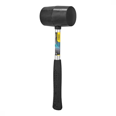 Zdjęcie produktu dla Młotek gumowy Deli Tools, 0,5 kg