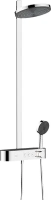 Produktbild von hansgrohe Pulsify S Showerpipe 260, 2 Strahlarten (EcoSmart) mit ShowerTablet Select 400, 24241000