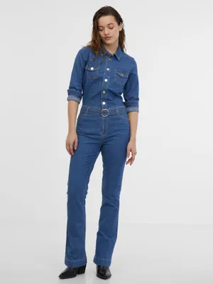 Produktbild von Orsay Blauer Jeans-Overall für Damen 1000199558000__36