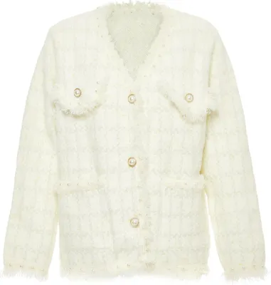 Produktbild von ZITHA damen strickjacke - wollweiss, M