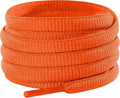 Ovale Schnürsenkel für Laufschuhe - Orange - 120 cm