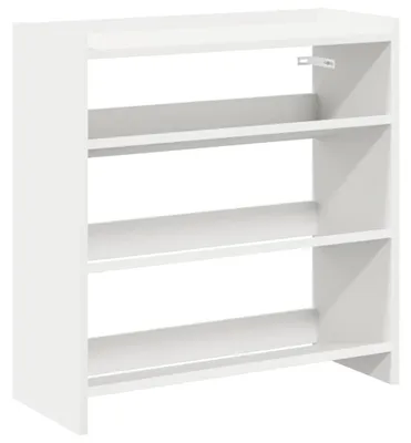 Immagine prodotto di vidaXL Portascarpe bianco 60x25x62 cm Materiale a base di legno