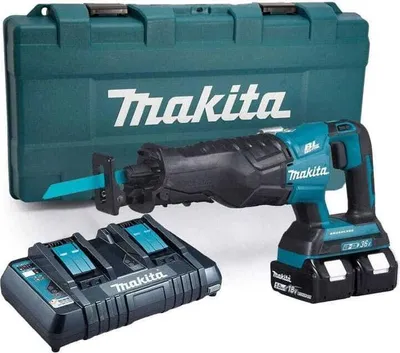 Produktbild von Makita DJR360PT2, Bürstenlos, Schwarz, Blau, 3,2 cm, 25,5 cm, 13 cm, 96 dB