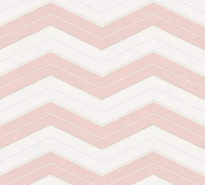 Produktbild von A.S. Création Vliestapete Designdschungel by Laura N. Tapete rosa weiß 10,05 m x 0,53 m 342422 34242-2