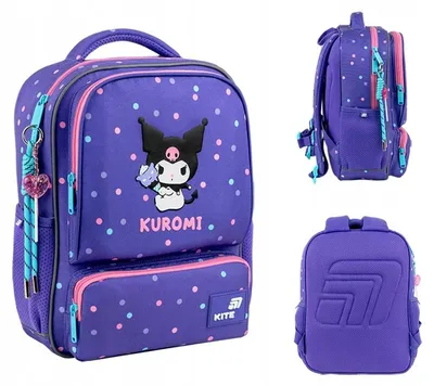 Obrázok produktu pre Predškolský batoh pre dievčatá vo veku 4–7 rokov Kuromi A4 Kite