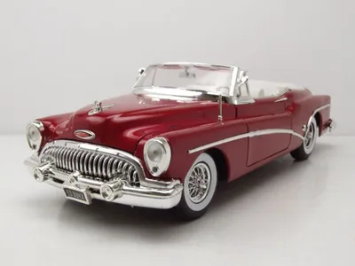 Produktbild von Motormax 73129R Buick Skylark Convertible 1953 rot 1:18