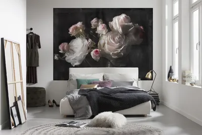 Produktbild von Komar Fototapete "Eternity", bunt, Rosenknospen, 254 x 184 cm