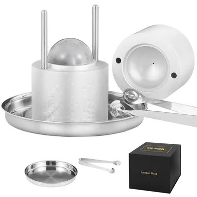 Produktbild von Professionelle Eiskugelmaschine mit Zangen und Tropfschale