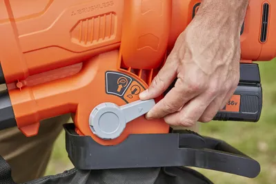 Produktbild von Black & Decker BCBLV36B, Handgehaltenes Gebläse, 270 km/h, 510 m³/h, Blasen/saugen, 45 l, Schwarz, Orange