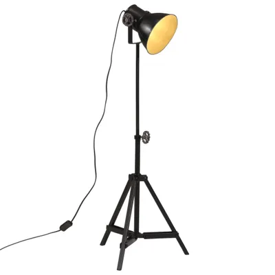 Image de Lampadaire 25 W noir 35x35x65/95 cm E27