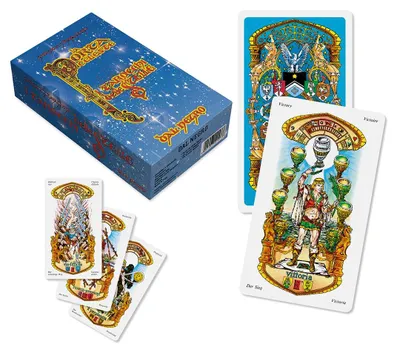Image de cartes de tarot 18,5 x 15 cm carton 78 pièces