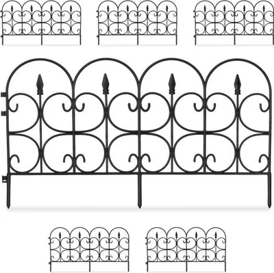 Immagine prodotto di Sconto recinzione in plastica nero/bianco