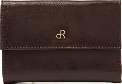 Produktbild von dR Amsterdam Leder-Geldbörse für Damen mit RFID-Schutz | Damen Portemonnaie | Milan - 28119 Brown