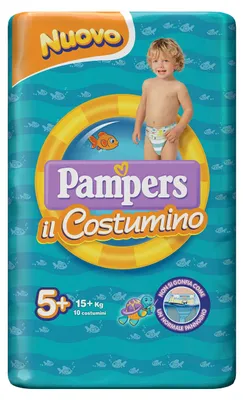 Immagine prodotto di Pampers Costumino Baby Shark Cp S 5-6 10 Pezzi