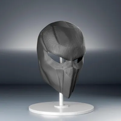futuristische taktische Gesichtsmaske – Decords 3D-Kostümartikel, Produktansicht 1