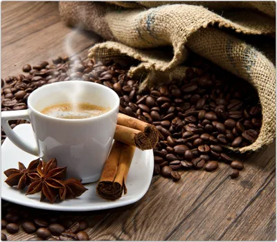 Produktbild von Spritzschutz Herdabdeckplatte Schneidebrett aus Glas Heisser Kaffee  1-Teilig (60x52cm)