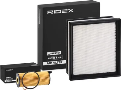 Produktbild von RIDEX Filterset Inspektionspaket Filtersatz für BMW 1 Schrägheck (F20) 3 Touring (F31) 3 Limousine (F30, F80) 4 Gran Coupe (F36) 3 GT (F34)