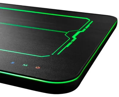 Produktbild von Tischplatte für Gaming-Schreibtisch mit LED 120 x 60 x 2.6 cm