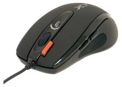 Zdjęcie produktu dla A4Tech X-710BH, Po prawej stronie, Optyczny, USB Typu-A, 2000 DPI, Czarny