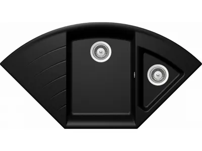 Produktbild von Schock Auflage-Einbauspüle Lotus C-150 A Magma inkl. Resteschale