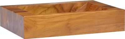 Obrázek produktu pro The Living Store Masivní teakové umyvadlo 50x35x10 cm