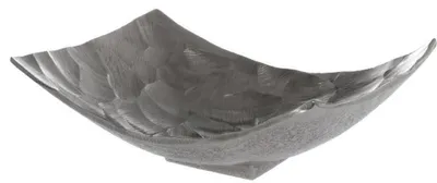 Produktbild von Casa Padrino Luxus Metall Obstschale Silber 28 x 21 x H. 10 cm - Luxus Deko Schale