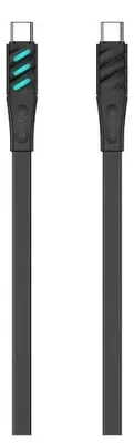 Obrázok produktu pre Havit 6939119087418, 1 m, USB C, USB C, Čierna