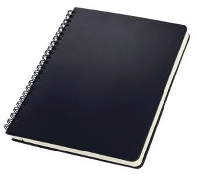 Obrázek produktu pro SIGEL CO823 Vysokoškolský blok Conceptum - cca A5, linkovaný, 80 listů, černý